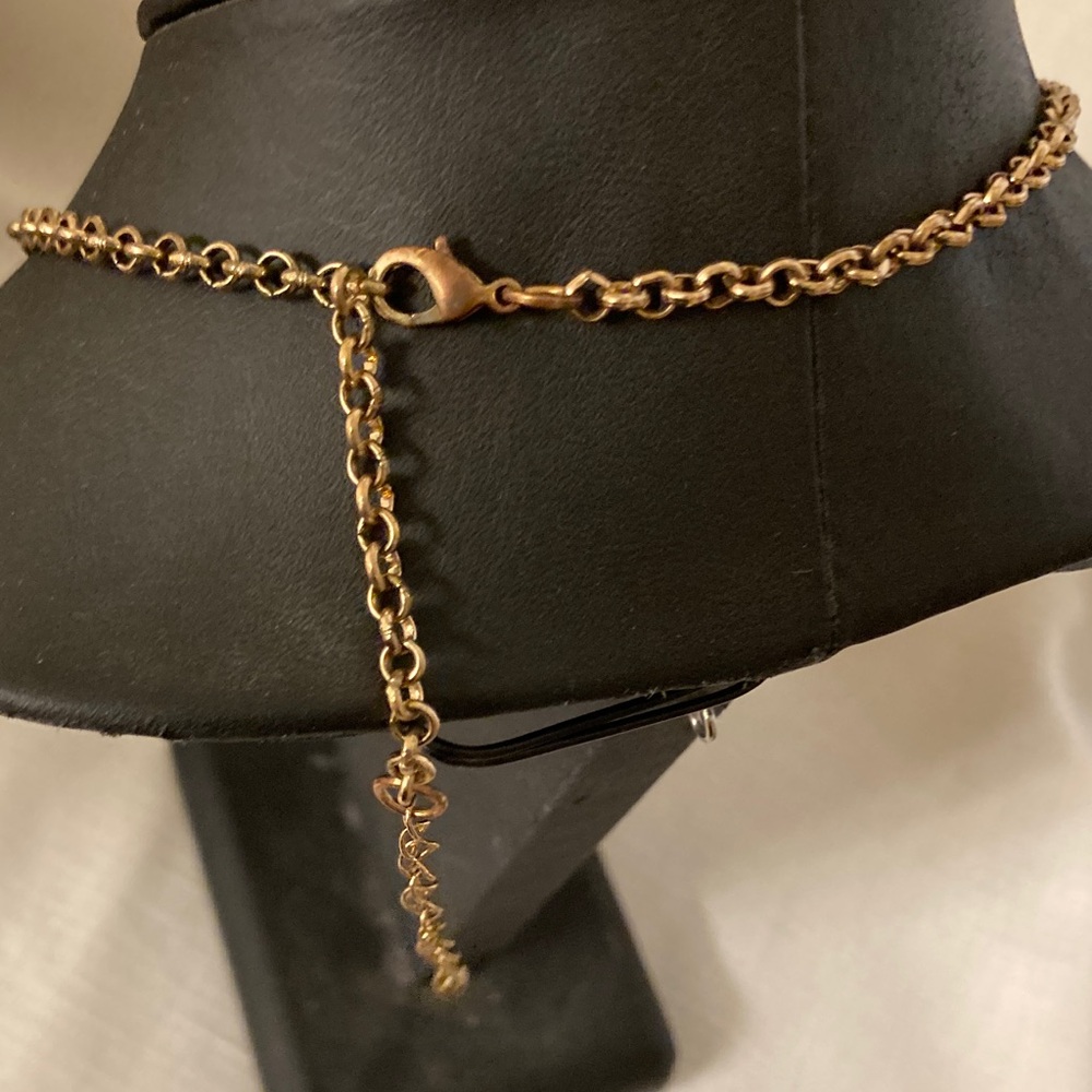 Yellow Floral Statement Necklace - Picture 3 of 5